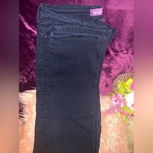 Gloria Vanderbilt Jeans-  Size 16Tall, Blk, Straight Legged